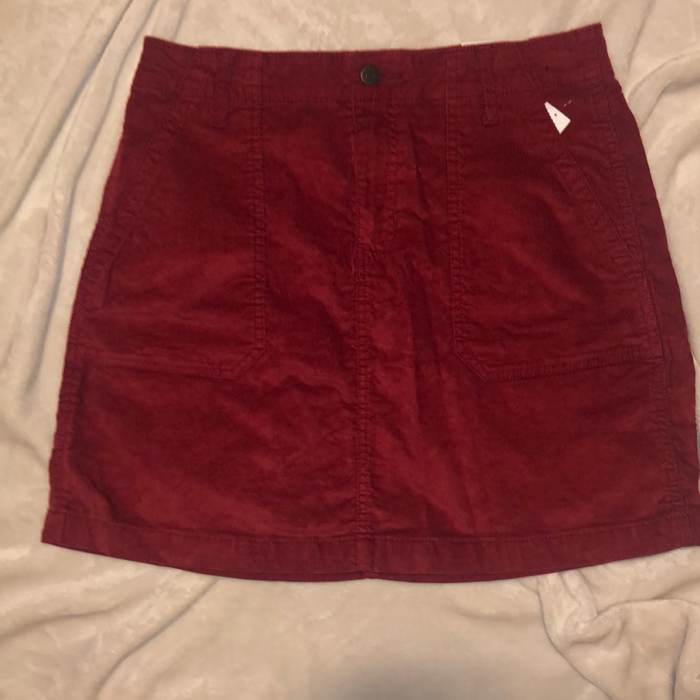 Mini Corduroy Skirt!